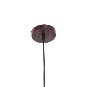 glo-01623-01623_9 GLOBOSTAR® KAIRI 01623 ΜΟΝΤΕΡΝΟ ΚΡΕΜΑΣΤΟ ΦΩΤΙΣΤΙΚΟ ΠΛΕΓΜΑ ΜΟΝΟΦΩΤΟ 1 X E27 IP20 ΧΑΛΚΙΝΟ ΜΕ