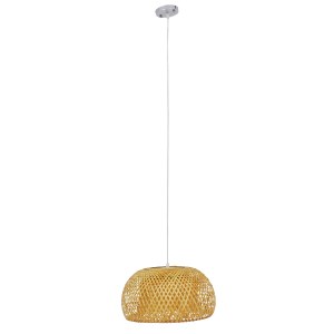 glo-01626-01626_3 GLOBOSTAR® SAN TROPEZ 01626 BOHO ΚΡΕΜΑΣΤΟ ΦΩΤΙΣΤΙΚΟ ΠΛΕΓΜΑ ΜΟΝΟΦΩΤΟ 1 X E27 IP20 ΜΠΕΖ ΞΥΛΟ