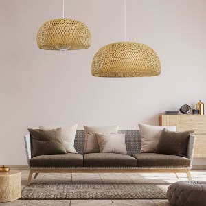 glo-01627-e330b1_post_95 GLOBOSTAR® SAN TROPEZ 01627 BOHO ΚΡΕΜΑΣΤΟ ΦΩΤΙΣΤΙΚΟ ΠΛΕΓΜΑ ΜΟΝΟΦΩΤΟ 1 X E27 IP20 ΜΠΕΖ ΞΥΛΟ