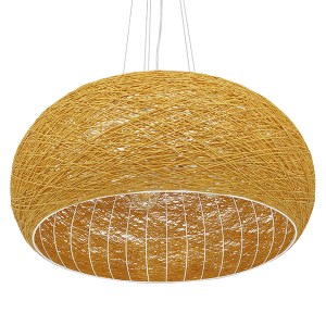 glo-01628-01628_6 GLOBOSTAR® FIJI INCASS 01628 VINTAGE ΚΡΕΜΑΣΤΟ ΦΩΤΙΣΤΙΚΟ ΚΑΜΠΑΝΑ ΠΟΛΥΦΩΤΟ 5 X E27 IP20 ΜΠΕΖ