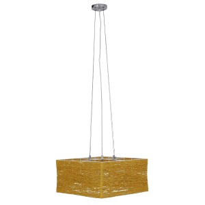 glo-01629-01629_3 GLOBOSTAR® INCASS 01629 VINTAGE ΚΡΕΜΑΣΤΟ ΦΩΤΙΣΤΙΚΟ ΑΝΑΡΤΗΣΗ ΠΟΛΥΦΩΤΟ 5 X E27 IP20 ΜΠΕΖ RAT