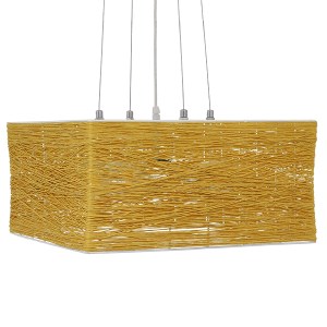glo-01629-01629_4 GLOBOSTAR® INCASS 01629 VINTAGE ΚΡΕΜΑΣΤΟ ΦΩΤΙΣΤΙΚΟ ΑΝΑΡΤΗΣΗ ΠΟΛΥΦΩΤΟ 5 X E27 IP20 ΜΠΕΖ RAT