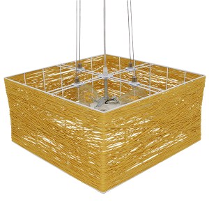 glo-01629-01629_5 GLOBOSTAR® INCASS 01629 VINTAGE ΚΡΕΜΑΣΤΟ ΦΩΤΙΣΤΙΚΟ ΑΝΑΡΤΗΣΗ ΠΟΛΥΦΩΤΟ 5 X E27 IP20 ΜΠΕΖ RAT