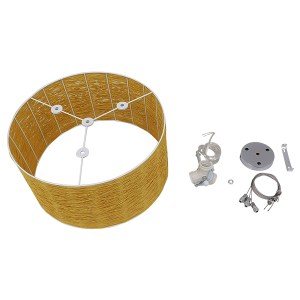 glo-01630-01630_9 GLOBOSTAR® INCASS 01630 VINTAGE ΚΡΕΜΑΣΤΟ ΦΩΤΙΣΤΙΚΟ ΚΑΠΕΛΟ ΤΡΙΦΩΤΟ 3 X E27 IP20 ΜΠΕΖ RATTAN