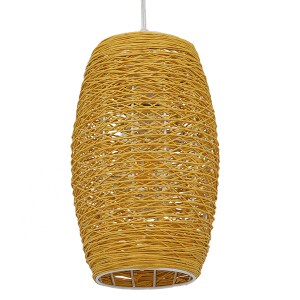 glo-01631-01631_0 GLOBOSTAR® INCASS 01631 VINTAGE ΚΡΕΜΑΣΤΟ ΦΩΤΙΣΤΙΚΟ ΑΝΑΡΤΗΣΗ ΜΟΝΟΦΩΤΟ 1 X E27 IP20 ΜΠΕΖ RAT