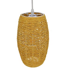 glo-01631-01631_5 GLOBOSTAR® INCASS 01631 VINTAGE ΚΡΕΜΑΣΤΟ ΦΩΤΙΣΤΙΚΟ ΑΝΑΡΤΗΣΗ ΜΟΝΟΦΩΤΟ 1 X E27 IP20 ΜΠΕΖ RAT