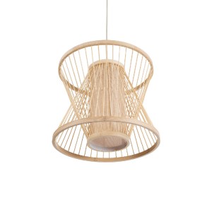 glo-01632-01632_7 GLOBOSTAR® HIBISCUS 01632 BOHO ΚΡΕΜΑΣΤΟ ΦΩΤΙΣΤΙΚΟ ΚΑΠΕΛΟ ΜΟΝΟΦΩΤΟ 1 X E27 IP20 ΜΠΕΖ ΞΥΛΟ -