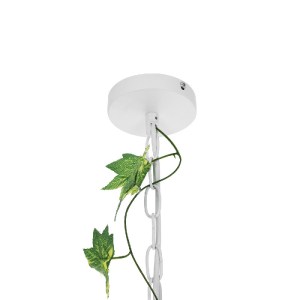 glo-01641-01641_10 GLOBOSTAR® NEST 01641 VINTAGE ΚΡΕΜΑΣΤΟ ΦΩΤΙΣΤΙΚΟ ΦΙΓΟΥΡΑ ΜΟΝΟΦΩΤΟ 1 X E27 IP20 ΛΕΥΚΟ ΜΕΤΑΛ
