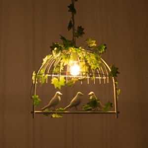 glo-01641-01641_3 GLOBOSTAR® NEST 01641 VINTAGE ΚΡΕΜΑΣΤΟ ΦΩΤΙΣΤΙΚΟ ΦΙΓΟΥΡΑ ΜΟΝΟΦΩΤΟ 1 X E27 IP20 ΛΕΥΚΟ ΜΕΤΑΛ