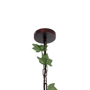 glo-01642-01642_12 GLOBOSTAR® LIBELLULA 01642 VINTAGE ΚΡΕΜΑΣΤΟ ΦΩΤΙΣΤΙΚΟ ΦΙΓΟΥΡΑ ΜΟΝΟΦΩΤΟ 1 X E27 IP20 ΧΑΛΚΙΝ