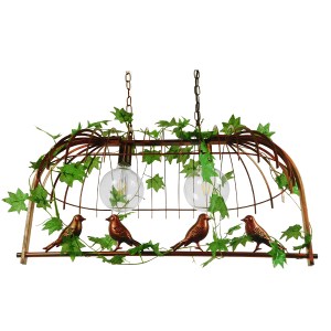 glo-01645-01645_4 GLOBOSTAR® NEST 01645 VINTAGE ΚΡΕΜΑΣΤΟ ΦΩΤΙΣΤΙΚΟ ΦΙΓΟΥΡΑ ΔΙΦΩΤΟ 2 X E27 IP20 ΧΑΛΚΙΝΟ ΜΕΤΑΛ