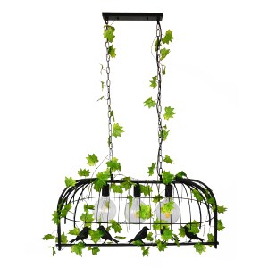 glo-01646-01646_2 GLOBOSTAR® NEST 01646 VINTAGE ΚΡΕΜΑΣΤΟ ΦΩΤΙΣΤΙΚΟ ΦΙΓΟΥΡΑ ΤΡΙΦΩΤΟ 3 X E27 IP20 ΜΑΥΡΟ ΜΕΤΑΛΛ