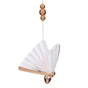glo-01650-0ada09_01650_0 GLOBOSTAR® BUTTERFLY 01650 ΜΟΝΤΕΡΝΟ ΚΡΕΜΑΣΤΟ ΦΩΤΙΣΤΙΚΟ ΦΙΓΟΥΡΑ CREE LED 10W 800LM 360° AC 