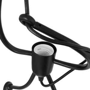 glo-01655-01655_4 GLOBOSTAR® LITTLE MAN 01655 ΜΟΝΤΕΡΝΟ ΚΡΕΜΑΣΤΟ ΦΩΤΙΣΤΙΚΟ ΦΙΓΟΥΡΑ ΤΡΙΦΩΤΟ 3 X E27 IP20 ΜΑΥΡΟ