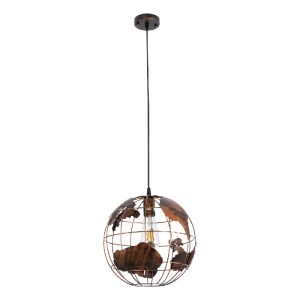 glo-01662-01662_4 GLOBOSTAR® EARTH 01662 VINTAGE ΚΡΕΜΑΣΤΟ ΦΩΤΙΣΤΙΚΟ ΦΙΓΟΥΡΑ ΜΟΝΟΦΩΤΟ 1 X E27 IP20 ΧΑΛΚΙΝΟ ΜΕ