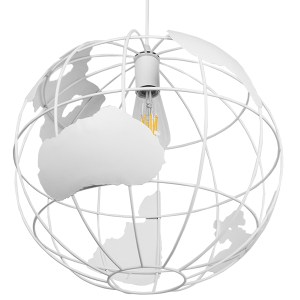 glo-01664-01664_5 GLOBOSTAR® EARTH 01664 VINTAGE ΚΡΕΜΑΣΤΟ ΦΩΤΙΣΤΙΚΟ ΦΙΓΟΥΡΑ ΜΟΝΟΦΩΤΟ 1 X E27 IP20 ΛΕΥΚΟ ΜΕΤΑ