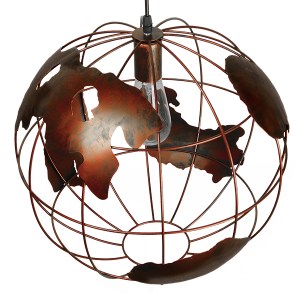 glo-01665-01665_4 GLOBOSTAR® EARTH 01665 VINTAGE ΚΡΕΜΑΣΤΟ ΦΩΤΙΣΤΙΚΟ ΦΙΓΟΥΡΑ ΜΟΝΟΦΩΤΟ 1 X E27 IP20 ΧΑΛΚΙΝΟ ΜΕ