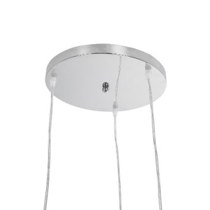 glo-01670-01670_9 GLOBOSTAR® BOUQUET 01670 ΜΟΝΤΕΡΝΟ ΚΡΕΜΑΣΤΟ ΦΩΤΙΣΤΙΚΟ ΜΠΑΛΑ ΤΡΙΦΩΤΟ 3 X E27 IP20 ΧΡΥΣΟ ΜΕΤΑ
