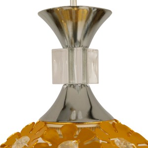 glo-01671-01671_7 GLOBOSTAR® BOUQUET 01671 ΜΟΝΤΕΡΝΟ ΚΡΕΜΑΣΤΟ ΦΩΤΙΣΤΙΚΟ ΜΠΑΛΑ ΤΡΙΦΩΤΟ 3 X E27 IP20 ΧΡΥΣΟ ΜΕΤΑ