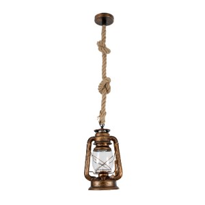 glo-01706-01706_4 GLOBOSTAR® BARBAROSSA 01706 VINTAGE ΚΡΕΜΑΣΤΟ ΦΩΤΙΣΤΙΚΟ ΑΝΑΡΤΗΣΗ ΜΟΝΟΦΩΤΟ 1 X E27 IP20 ΧΑΛΚ