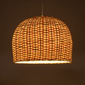 glo-01708-01708_2 GLOBOSTAR® BERMUDA 01708 BOHO ΚΡΕΜΑΣΤΟ ΦΩΤΙΣΤΙΚΟ ΚΑΜΠΑΝΑ ΜΟΝΟΦΩΤΟ 1 X E27 IP20 ΜΠΕΖ ΞΥΛΟ -