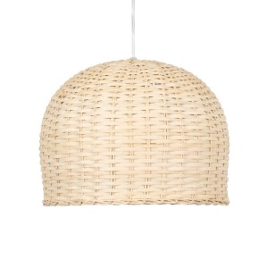 glo-01708-01708_4 GLOBOSTAR® BERMUDA 01708 BOHO ΚΡΕΜΑΣΤΟ ΦΩΤΙΣΤΙΚΟ ΚΑΜΠΑΝΑ ΜΟΝΟΦΩΤΟ 1 X E27 IP20 ΜΠΕΖ ΞΥΛΟ -