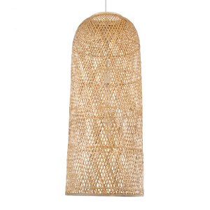glo-01712-01712_4 GLOBOSTAR® CALERO 01712 BOHO ΚΡΕΜΑΣΤΟ ΦΩΤΙΣΤΙΚΟ ΠΛΕΓΜΑ ΜΟΝΟΦΩΤΟ 1 X E27 IP20 ΜΠΕΖ ΞΥΛΟ - Μ