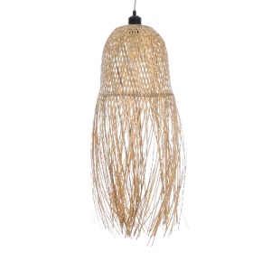 glo-01713-01713_5 GLOBOSTAR® MANILA 01713 BOHO ΚΡΕΜΑΣΤΟ ΦΩΤΙΣΤΙΚΟ ΠΛΕΓΜΑ ΜΟΝΟΦΩΤΟ 1 X E27 IP20 ΜΠΕΖ ΞΥΛΟ - Μ