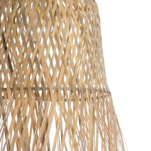glo-01713-01713_9 GLOBOSTAR® MANILA 01713 BOHO ΚΡΕΜΑΣΤΟ ΦΩΤΙΣΤΙΚΟ ΠΛΕΓΜΑ ΜΟΝΟΦΩΤΟ 1 X E27 IP20 ΜΠΕΖ ΞΥΛΟ - Μ