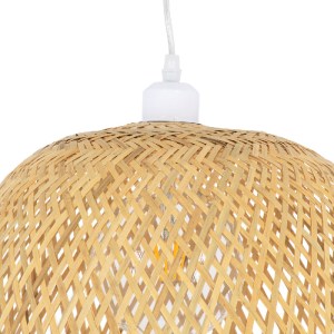 glo-01714-01714_6 GLOBOSTAR® MANILA 01714 BOHO ΚΡΕΜΑΣΤΟ ΦΩΤΙΣΤΙΚΟ ΠΛΕΓΜΑ ΜΟΝΟΦΩΤΟ 1 X E27 IP20 ΜΠΕΖ ΞΥΛΟ - Μ