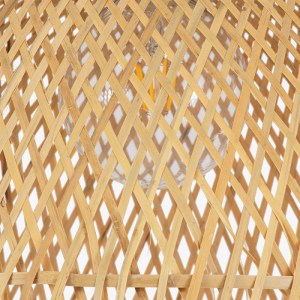 glo-01714-01714_7 GLOBOSTAR® MANILA 01714 BOHO ΚΡΕΜΑΣΤΟ ΦΩΤΙΣΤΙΚΟ ΠΛΕΓΜΑ ΜΟΝΟΦΩΤΟ 1 X E27 IP20 ΜΠΕΖ ΞΥΛΟ - Μ