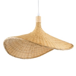glo-01719-8f1a21_01719_0 GLOBOSTAR® CUBA 01719 BOHO ΚΡΕΜΑΣΤΟ ΦΩΤΙΣΤΙΚΟ ΑΝΑΡΤΗΣΗ ΜΟΝΟΦΩΤΟ 1 X E27 IP20 ΜΠΕΖ ΞΥΛΟ - Μ