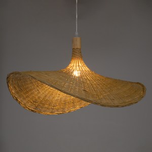 glo-01721-01721_2 GLOBOSTAR® CUBA 01721 BOHO ΚΡΕΜΑΣΤΟ ΦΩΤΙΣΤΙΚΟ ΑΝΑΡΤΗΣΗ ΜΟΝΟΦΩΤΟ 1 X E27 IP20 ΜΠΕΖ ΞΥΛΟ - Μ
