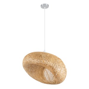 glo-01723-01723_3 GLOBOSTAR® CARIBBEAN 01723 BOHO ΚΡΕΜΑΣΤΟ ΦΩΤΙΣΤΙΚΟ ΑΝΑΡΤΗΣΗ ΜΟΝΟΦΩΤΟ 1 X E27 IP20 ΜΠΕΖ ΞΥΛ