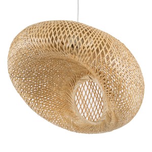 glo-01723-01723_5 GLOBOSTAR® CARIBBEAN 01723 BOHO ΚΡΕΜΑΣΤΟ ΦΩΤΙΣΤΙΚΟ ΑΝΑΡΤΗΣΗ ΜΟΝΟΦΩΤΟ 1 X E27 IP20 ΜΠΕΖ ΞΥΛ