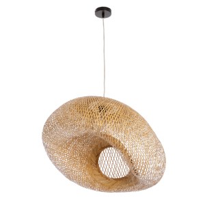 glo-01724-01724_4 GLOBOSTAR® CARIBBEAN 01724 BOHO ΚΡΕΜΑΣΤΟ ΦΩΤΙΣΤΙΚΟ ΑΝΑΡΤΗΣΗ ΜΟΝΟΦΩΤΟ 1 X E27 IP20 ΜΠΕΖ ΞΥΛ