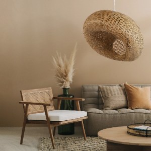 glo-01724-post_22 GLOBOSTAR® CARIBBEAN 01724 BOHO ΚΡΕΜΑΣΤΟ ΦΩΤΙΣΤΙΚΟ ΑΝΑΡΤΗΣΗ ΜΟΝΟΦΩΤΟ 1 X E27 IP20 ΜΠΕΖ ΞΥΛ