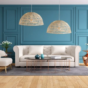 glo-01727-post_69 GLOBOSTAR® COMORES 01727 BOHO ΚΡΕΜΑΣΤΟ ΦΩΤΙΣΤΙΚΟ ΠΛΕΓΜΑ ΜΟΝΟΦΩΤΟ 1 X E27 IP20 ΜΠΕΖ ΞΥΛΟ -Μ
