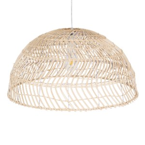 glo-01728-01728_6 GLOBOSTAR® COMORES 01728 BOHO ΚΡΕΜΑΣΤΟ ΦΩΤΙΣΤΙΚΟ ΠΛΕΓΜΑ ΜΟΝΟΦΩΤΟ 1 X E27 IP20 ΜΠΕΖ ΞΥΛΟ - 