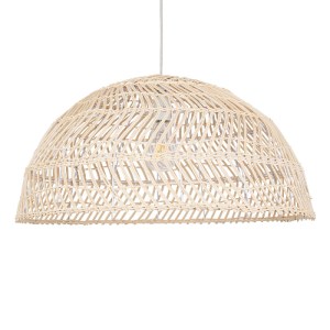 glo-01728-788de2_01728_0 GLOBOSTAR® COMORES 01728 BOHO ΚΡΕΜΑΣΤΟ ΦΩΤΙΣΤΙΚΟ ΠΛΕΓΜΑ ΜΟΝΟΦΩΤΟ 1 X E27 IP20 ΜΠΕΖ ΞΥΛΟ - 