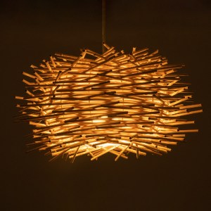 glo-01729-01729_2 GLOBOSTAR® MINORCA 01729 BOHO ΚΡΕΜΑΣΤΟ ΦΩΤΙΣΤΙΚΟ ΑΝΑΡΤΗΣΗ ΜΟΝΟΦΩΤΟ 1 X E27 IP20 ΜΠΕΖ ΞΥΛΟ 