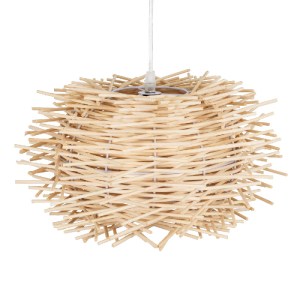 glo-01730-01730_6 GLOBOSTAR® MINORCA 01730 BOHO ΚΡΕΜΑΣΤΟ ΦΩΤΙΣΤΙΚΟ ΑΝΑΡΤΗΣΗ ΜΟΝΟΦΩΤΟ 1 X E27 IP20 ΜΠΕΖ ΞΥΛΟ 