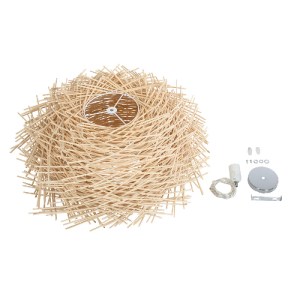 glo-01731-01731_10 GLOBOSTAR® MINORCA 01731 BOHO ΚΡΕΜΑΣΤΟ ΦΩΤΙΣΤΙΚΟ ΑΝΑΡΤΗΣΗ ΜΟΝΟΦΩΤΟ 1 X E27 IP20 ΜΠΕΖ ΞΥΛΟ 
