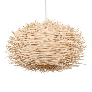 glo-01731-01731_5 GLOBOSTAR® MINORCA 01731 BOHO ΚΡΕΜΑΣΤΟ ΦΩΤΙΣΤΙΚΟ ΑΝΑΡΤΗΣΗ ΜΟΝΟΦΩΤΟ 1 X E27 IP20 ΜΠΕΖ ΞΥΛΟ 