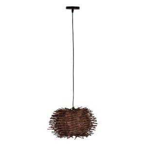 glo-01733-01733_3 GLOBOSTAR® MINORCA 01733 BOHO ΚΡΕΜΑΣΤΟ ΦΩΤΙΣΤΙΚΟ ΑΝΑΡΤΗΣΗ ΜΟΝΟΦΩΤΟ 1 X E27 IP20 ΚΑΦΕ ΞΥΛΟ 