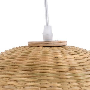 glo-01735-01735_7 GLOBOSTAR® BORA-BORA 01735 BOHO ΚΡΕΜΑΣΤΟ ΦΩΤΙΣΤΙΚΟ ΚΑΜΠΑΝΑ ΜΟΝΟΦΩΤΟ 1 X E27 IP20 ΜΠΕΖ ΞΥΛΟ