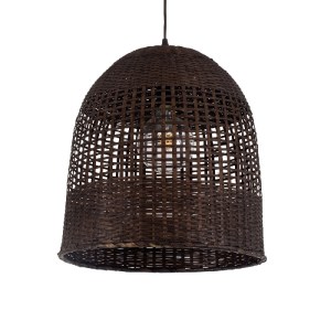 glo-01736-101918_01736_0 GLOBOSTAR® BORA-BORA 01736 BOHO ΚΡΕΜΑΣΤΟ ΦΩΤΙΣΤΙΚΟ ΚΑΜΠΑΝΑ ΜΟΝΟΦΩΤΟ 1 X E27 IP20 ΚΑΦΕ ΞΥΛΟ