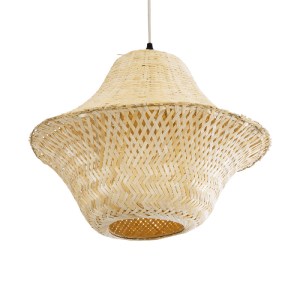 glo-01737-01737_6 GLOBOSTAR® JUNIPER 01737 BOHO ΚΡΕΜΑΣΤΟ ΦΩΤΙΣΤΙΚΟ ΠΛΕΓΜΑ ΜΟΝΟΦΩΤΟ 1 X E27 IP20 ΜΠΕΖ ΞΥΛΟ - 
