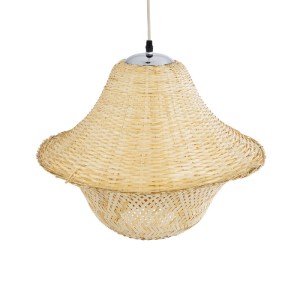 glo-01737-01737_7 GLOBOSTAR® JUNIPER 01737 BOHO ΚΡΕΜΑΣΤΟ ΦΩΤΙΣΤΙΚΟ ΠΛΕΓΜΑ ΜΟΝΟΦΩΤΟ 1 X E27 IP20 ΜΠΕΖ ΞΥΛΟ - 