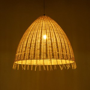 glo-01743-01743_3 GLOBOSTAR® AQUATIC 01743 BOHO ΚΡΕΜΑΣΤΟ ΦΩΤΙΣΤΙΚΟ ΚΑΜΠΑΝΑ ΜΟΝΟΦΩΤΟ 1 X E27 IP20 ΜΠΕΖ ΞΥΛΟ -